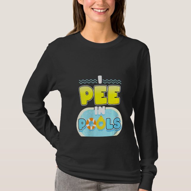 Camiseta As Mulheres Que Eu Peço Nas Piscinas (Frente)