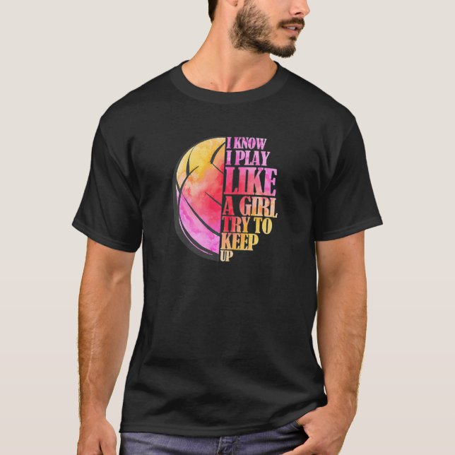Camiseta As Mulheres Que Eu Sei Tocar Como Uma Menina De Vo (Frente)