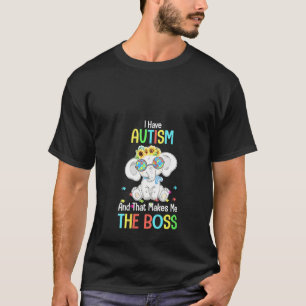 Camiseta As Mulheres Que Eu Tenho Autismo E Isso Me Faz O C