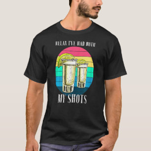 Camiseta As Mulheres Relaxam Eu Tive Meus Dois Sapatos Retr