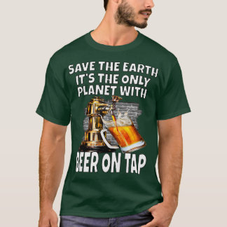 Camiseta As mulheres salvam a Terra. É o único planeta que