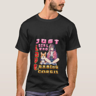 Camiseta As mulheres são apenas uma garota que ama a doge d