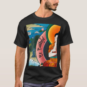 Camiseta As Mulheres São Buda Buda Bondade Calma Calma