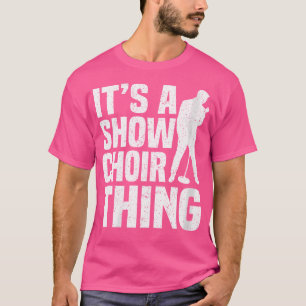 Camiseta As Mulheres São Cantoras De Ópera Do Coro Show