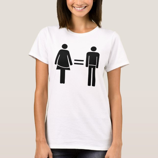 Camiseta As Mulheres São Iguais Aos Homens (Frente)