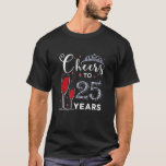 Camiseta As Mulheres Se Animam A 25 Anos 1996 25 Cute Anive<br><div class="desc">Mulheres animam a 25 anos de 1996 25 de aniversário de 1996</div>
