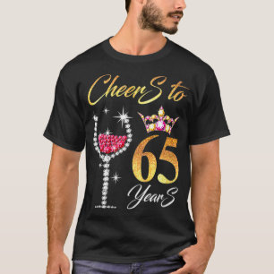 Camiseta As Mulheres Se Animam A 65 Anos 65 Perfeito Para O