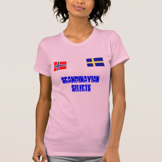 Camiseta As mulheres selecionam a camisola de alças