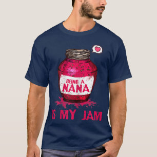 Camiseta As Mulheres Sendo Uma Nana É Minha Avó Jam Engraça