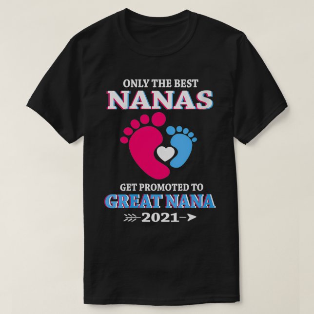 Camiseta As Mulheres Só São As Melhores Que As Nanas São Pr (Frente do Design)