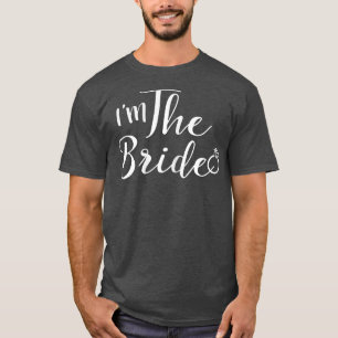 Camiseta As mulheres sou o presente da Festa de casamento n