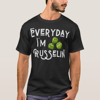 Camiseta As mulheres todos os dias eu sou Bruxelas Escoteir