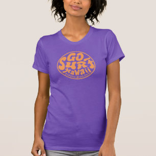 Camiseta As mulheres VÃO t-shirt de HAVAÍ do SURF