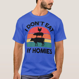 Camiseta As mulheres vegan eu não como o veganismo da minha