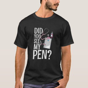 Camiseta As mulheres viram a minha citação de caneta para u