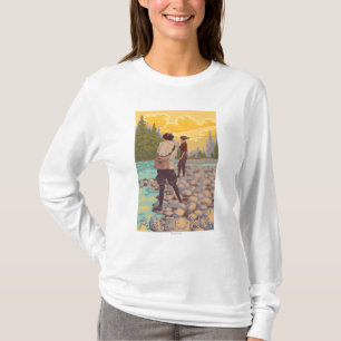 Camiseta As mulheres voam FishingArizona