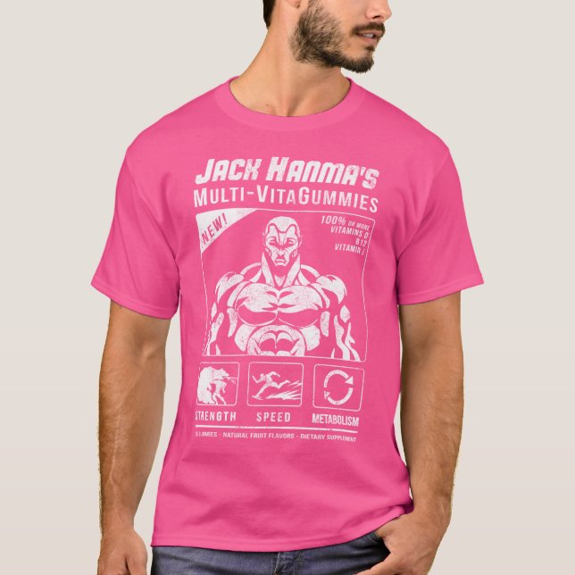 Camiseta As Multivitaminas De Jack Hanma (Frente)