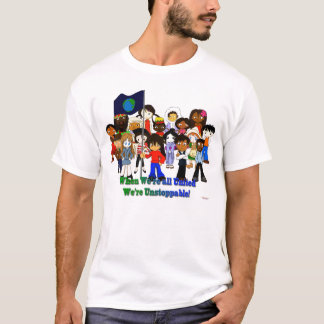 Camiseta As nações unem-se