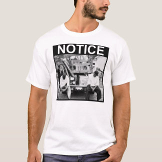 Camiseta As notas - t-shirt da observação