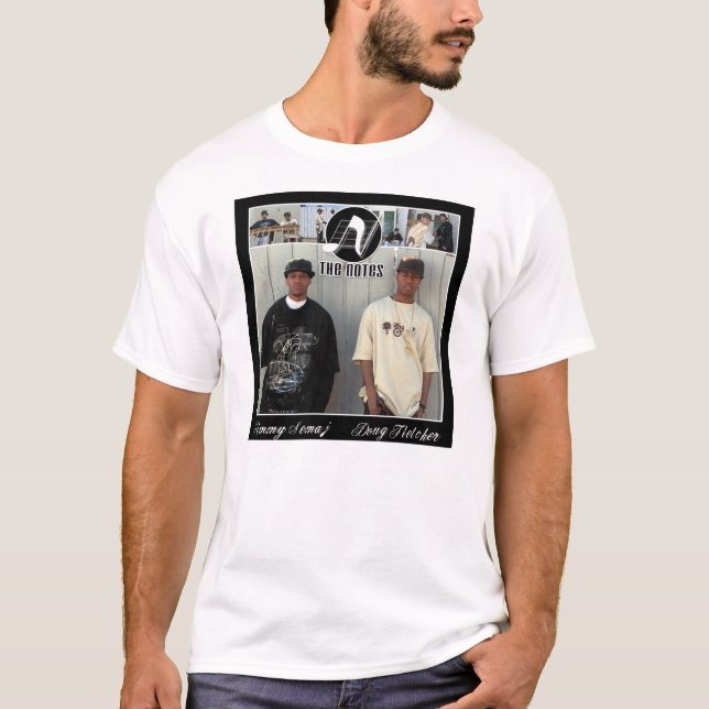 Camiseta As notas - t-shirt do kit de imprensa (Frente)