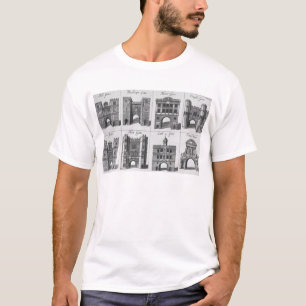 Camiseta As oito portas da cidade de Londres