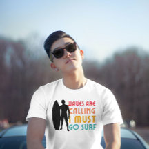 As ondas chamam de gráfico de vintagem de verão en