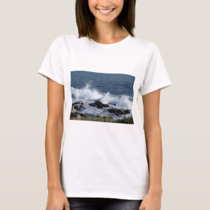 Camiseta As ondas do Oceano Pacífico