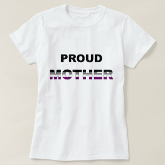 Camiseta Ás orgulhoso LGBT da mãe