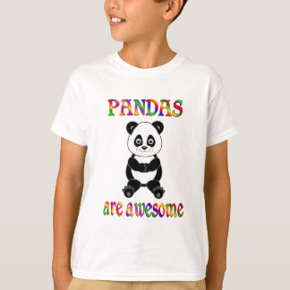 Camiseta As pandas são impressionantes