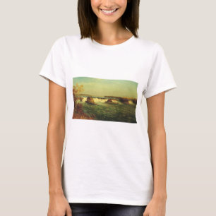 Camiseta As paredes do Santo Anthony por Albert Bierstadt