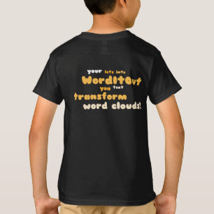Camiseta As partes superiores das crianças: disposição
