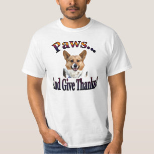 Camiseta As patas e dão a obrigados OC
