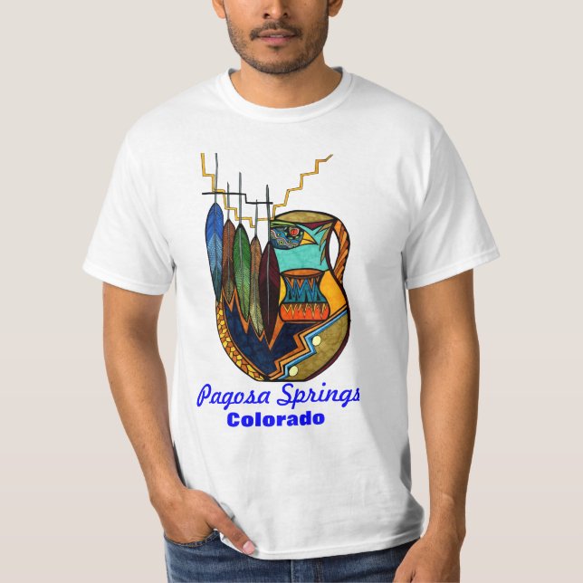Camiseta As penas & o pote laterais selvagens (Frente)