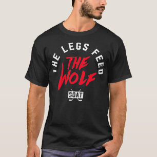 Camiseta As Pernas Alimentam Os Lobos