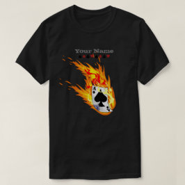 Camiseta Ás personalizado de saia-espadas