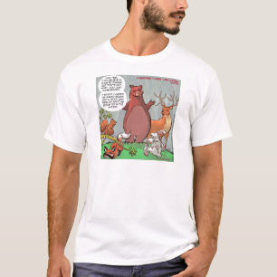 Camiseta As Perspectivas Da Vida Selvagem Sobre As Alteraç