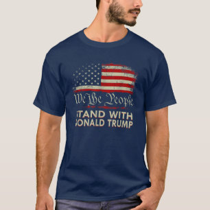Camiseta As Pessoas Com Donald Trump 2024