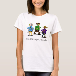 Camiseta As pessoas da pilhagem
