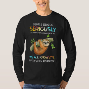 Camiseta As Pessoas De Lama Devem Parar Seriamente De Esper