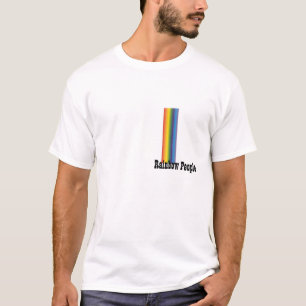Camiseta As pessoas dos homens do arco-íris o t-shirt