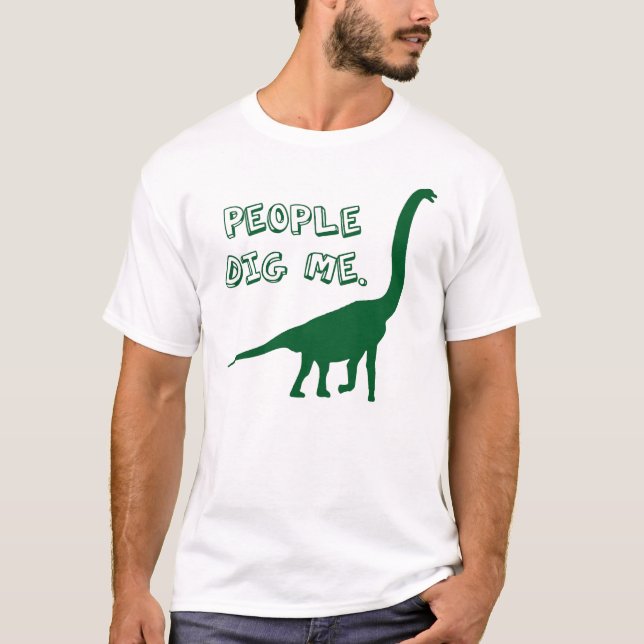 Camiseta As pessoas escavam-me (Frente)