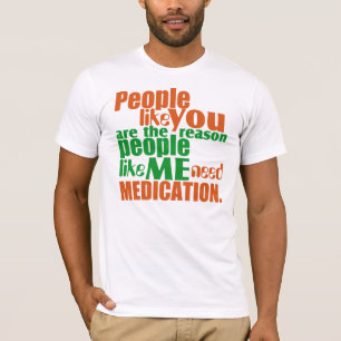 Camiseta As pessoas gostam de você t-shirt
