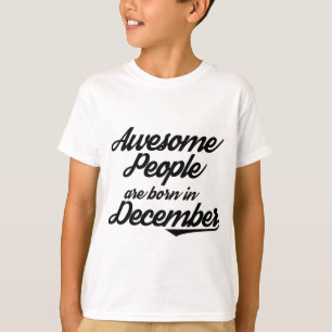 Camiseta As pessoas impressionantes são nascidas em