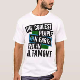 Camiseta As Pessoas mais frias da Terra vivem em Altamont