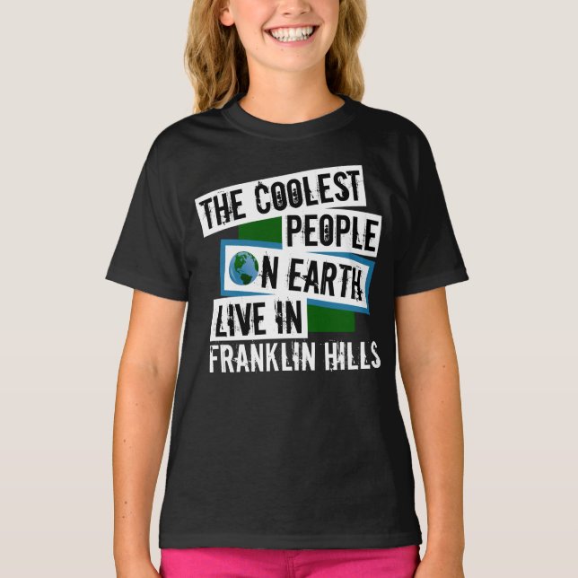 Camiseta As Pessoas mais frias da Terra vivem nas Colinas F (Frente)