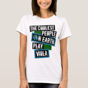 Camiseta As Pessoas Mais Incríveis da Terra Tocam Viola