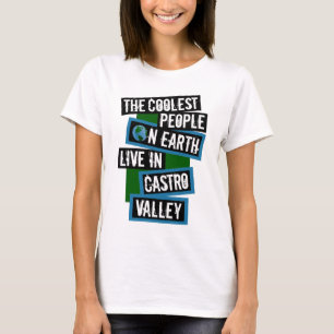Camiseta As Pessoas Mais Incríveis do Mundo Vivem em Castro