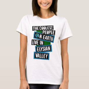 Camiseta As Pessoas Mais Incríveis do Mundo Vivem no Elysia