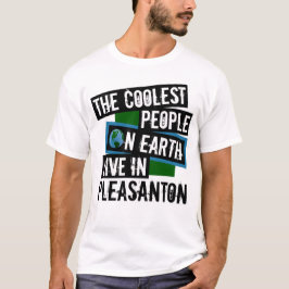 Camiseta As Pessoas mais legais da Terra vivem em Pleasanto