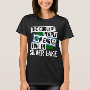 Camiseta As Pessoas mais legais da Terra vivem em Silver La